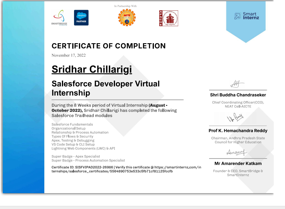 Salesforce Developer